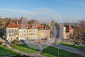 Warsaw city landscape