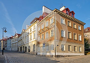 Warsaw city landscape