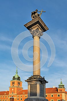 Warsaw city landscape