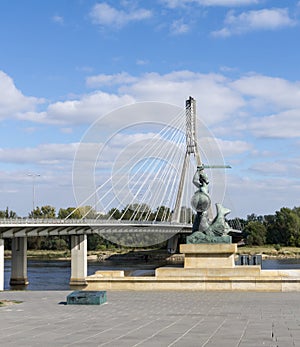 Warsaw mermaid (Syrenka) - symbol/emblem of Warsaw