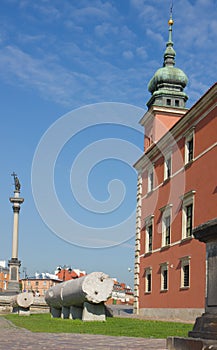 Warsaw old town, Sigmund's Column, Castle Square, Poland