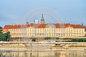Warsaw Old Town view over Vistula River