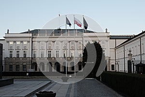 Warsaw presidential palace