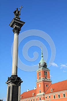 Warsaw Sigismund Column photo