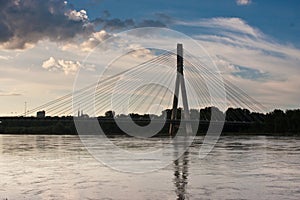 Warsaw Stadium Bridge Site in Poland