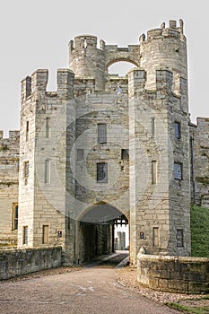 Warwick castle, main gate