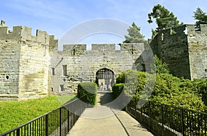 Warwick castle portcullis