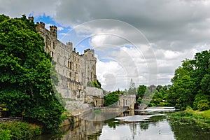 Warwick castle and River Avon