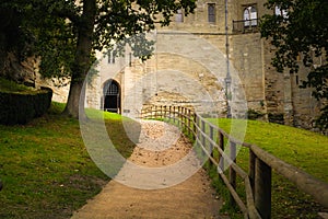 Warwick castle, Watergate tower.