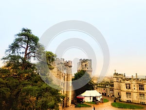 Warwick Castle in Winter