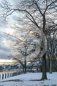 Warwick shoreline along Narragansett Bay