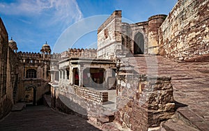 Fateh Pol at Mehrangarh Fort, Jodhpur photo