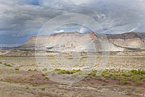 Wasatch Plateau from near Ferron, Utah