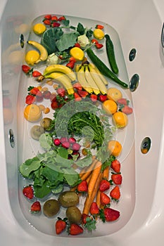 Wash fruits and vegetables thoroughly with acetic water and destroy all viruses.