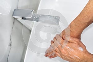 Wash Hands. Reliable protection against Coronavirus