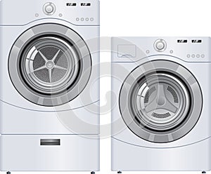 Wash machine and dryer