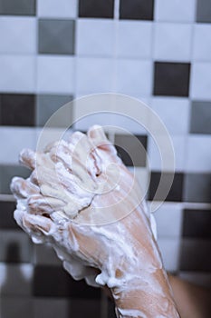 Wash your hands with soap to prevent covid 19
