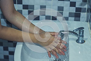 Wash your hands to prevent epidemics photo