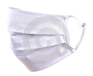 Washable cotton protective face mask photo