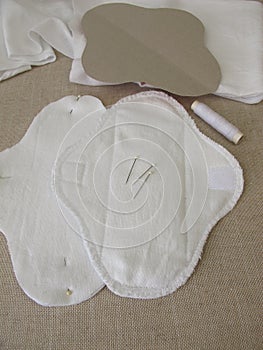 Washable self-sewn monthly hygiene pantyliner