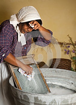 Washboard chores photo