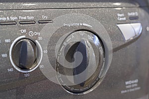 Washer Dryer panel