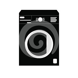 Washer mashine icon and illustration