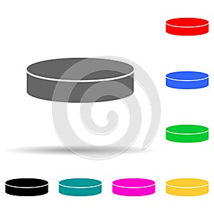washer multi color style icon. Simple thin line, outline vector of web icons for ui and ux, website or mobile application