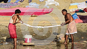 Washerman in India