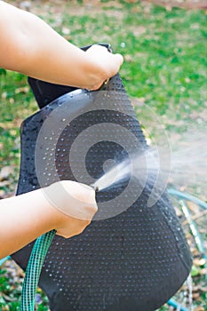 Washing Car rubber mat