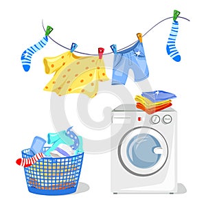 Washing clothes, washing machine