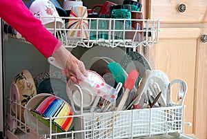 Washing Dishes photo