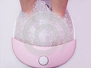 Washing foot for prepare a beauty treatment