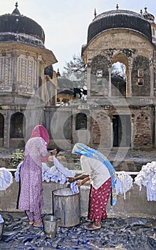 Washing in India