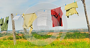 Washing on the line no.1