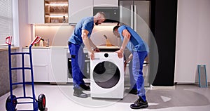 Washing Machine Appliance Delivery And Install