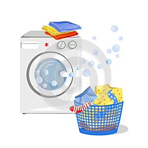 Washing machine and clean clothes