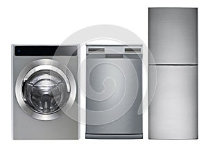 Washing machine, dishwasher and refrigerator