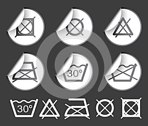 Washing / textile symbols