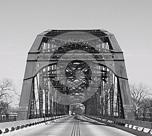 Washington Avenue Bridge in Waco Texas