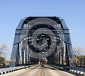 Washington Avenue Bridge in Waco Texas