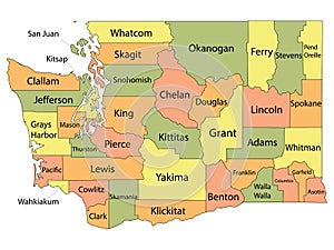 Washington County Map photo