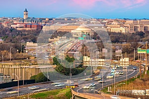 Washington, D.C. city skyline