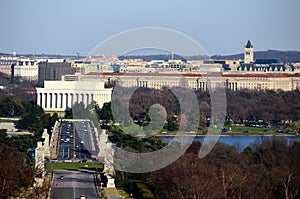 Washington DC city general view