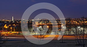 Washington DC City Skyline Pentagon photo