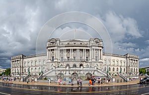 Washington DC, District of Columbia [Library of congress, building exterior on Capitol hill