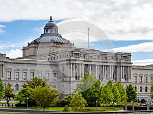 Washington DC, District of Columbia, United States of America [ Library of congress, building exterior on Capitol hill ]