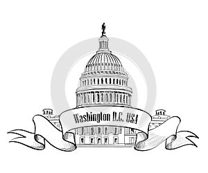 Washington DC icon