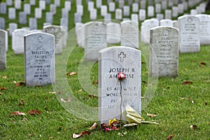 Washington, DC - June 01, 2018: Arlington National Cemetery.