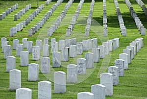 Washington, DC - June 01, 2018: Arlington National Cemetery.